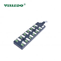 Распределительная коробка VELLEDQ M12-A3-12K4N-3.0TL/GY